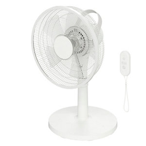 GoodHome White 14" 40W Table fan