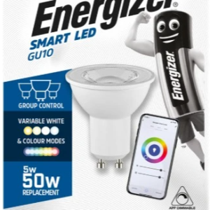 Energizer 5w Smart LED WiFi GU10 Bulb - S17350