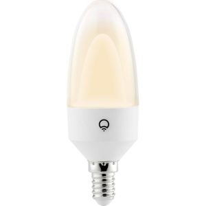 LIFX LCDDE14IN Candle White to Warm Smart LED Light Bulb - E14, White