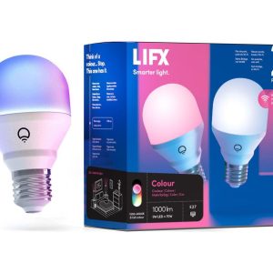 LIFX Colour Smart LED Light Bulb - E27, Pack of 2