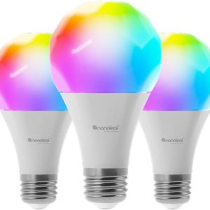 NANOLEAF Essentials A60 Smart LED Bulb - E27, Pack of 3