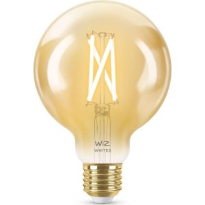 WIZ CONNECTED Filament Smart LED Light Bulb - E27, Warm White