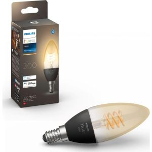 PHILIPS HUE Filament Bluetooth Candle LED Bulb - E14, 300 Lumens