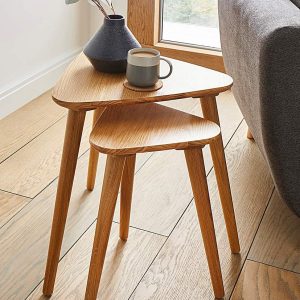 Peyton Oak Nest of Tables