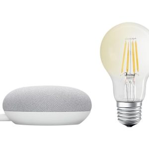 LEDVANCE LV542747 SMART Bulb & Google Nest Mini Starter Kit
