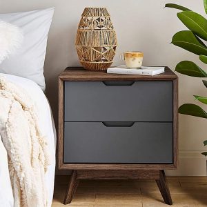Ezra 2 Drawer Bedside Table
