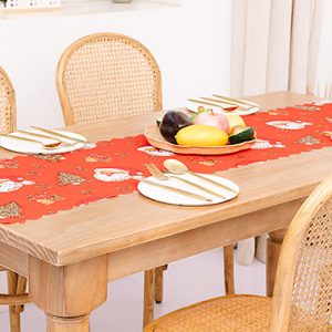 Christmas Festive Table Cloth Runners - 5 Designs