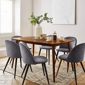 Peyton Walnut Dining Table